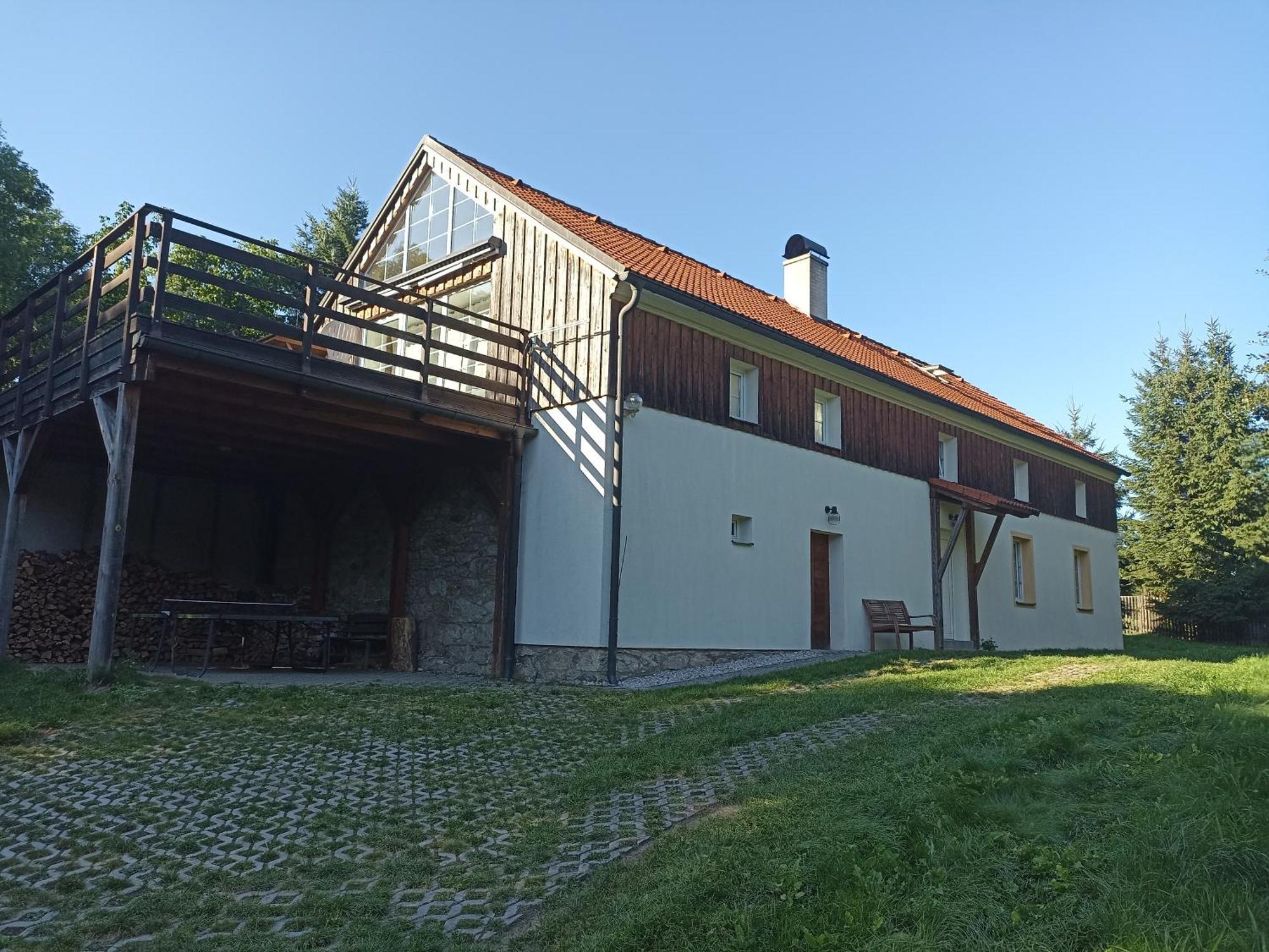 Chalupa V Ceskem Lese Bela nad Radbuzou Extérieur photo